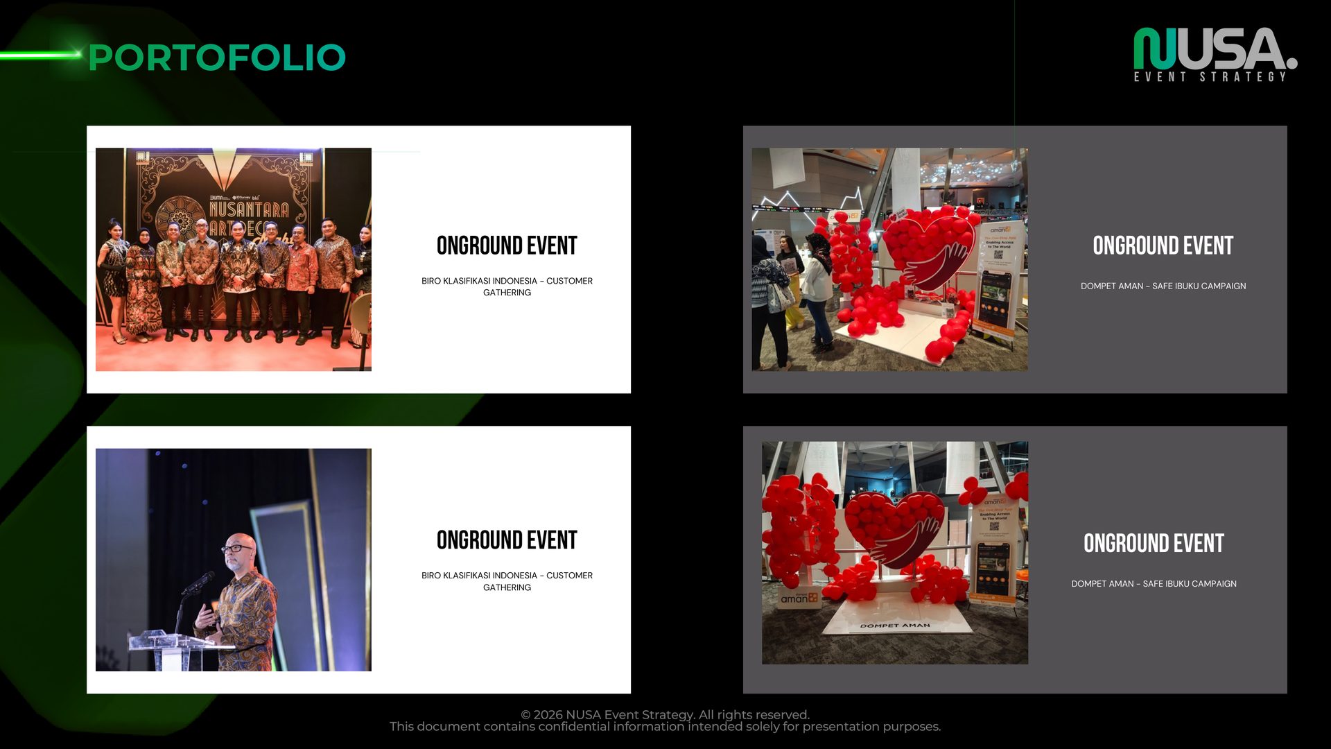 Portfolio - IDSurvey & BKI Conference