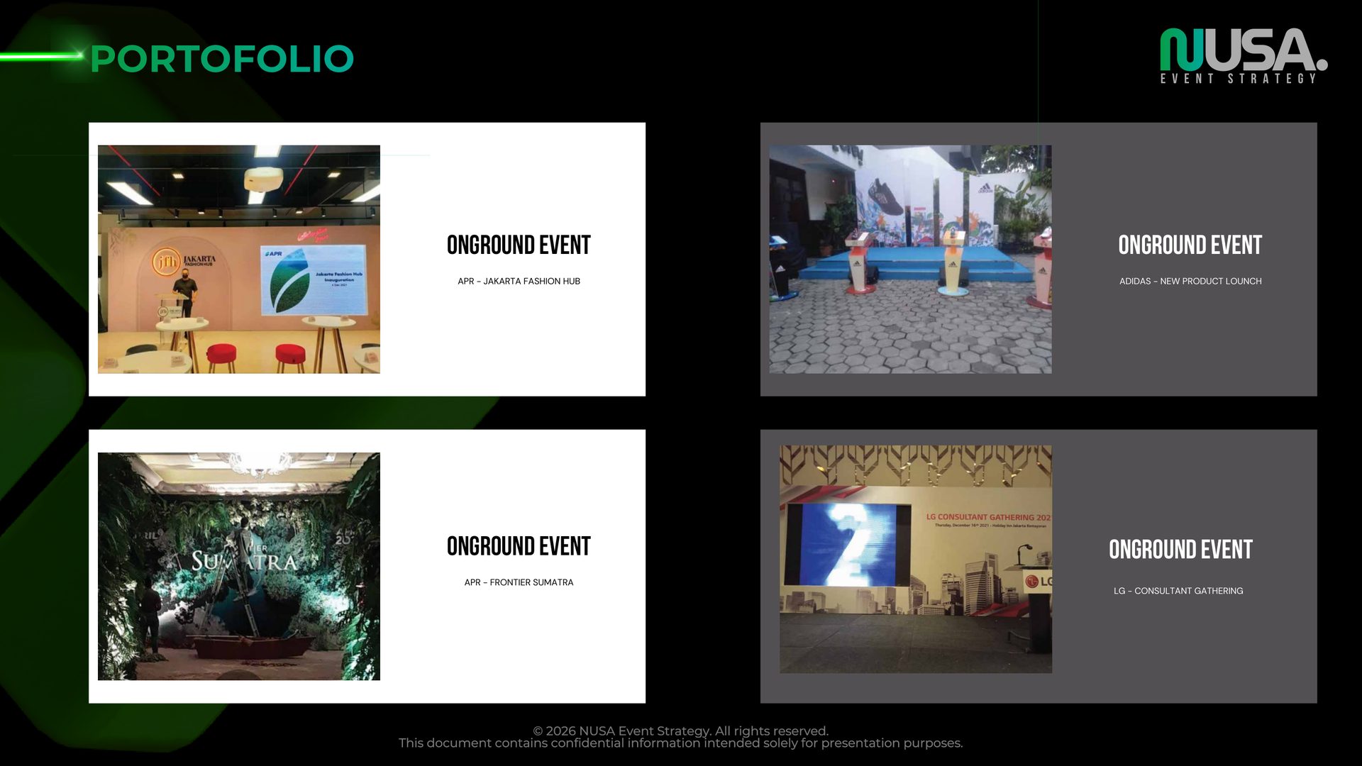 Portfolio - Adidas, Shell, Pocari, Goodwood